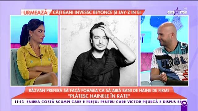 Răzvan Ciobanu face foamea ca să fie fudul! &bdquo;Plătesc hainele &icirc;n rate&rdquo;