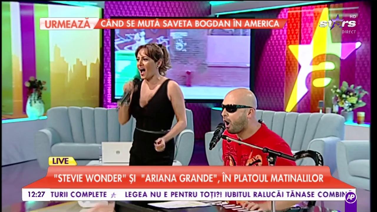 Carmen Trandafir și Andrei Ștefănescu c&acirc;ntă live, la Star Matinal