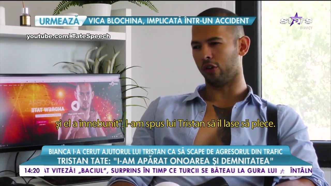 Un șofer nervos i-a vandalizat mașina Biancăi Drăgușanu! Frații Tate au intervenit