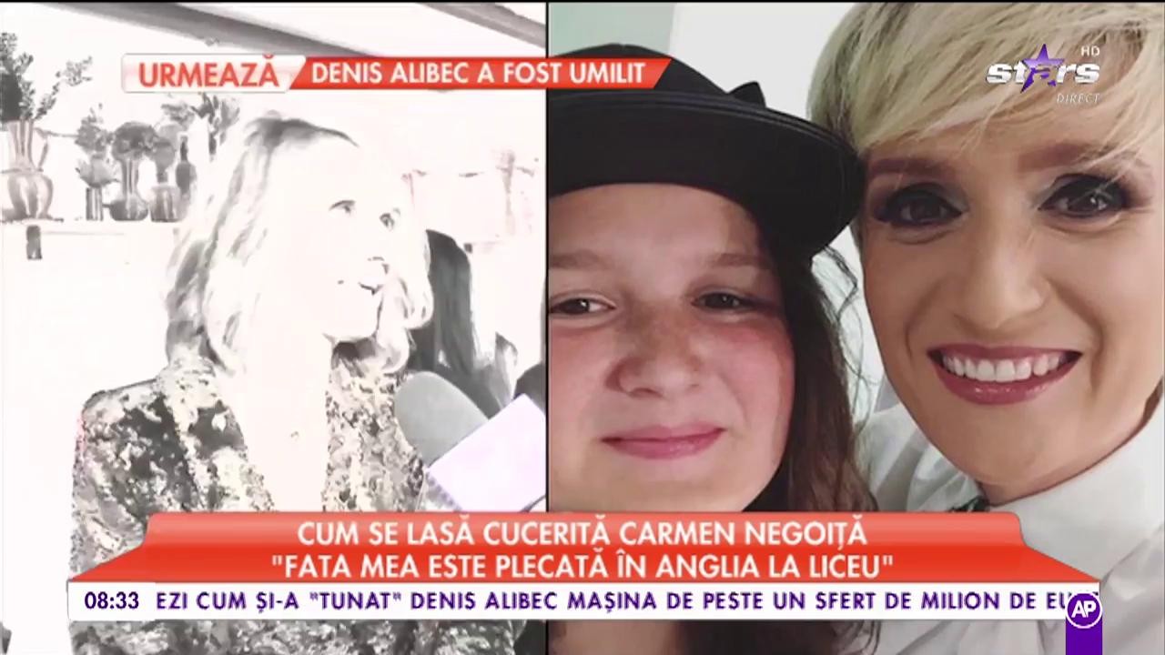 Cum se lasă cucerită Carmen Negoiţă