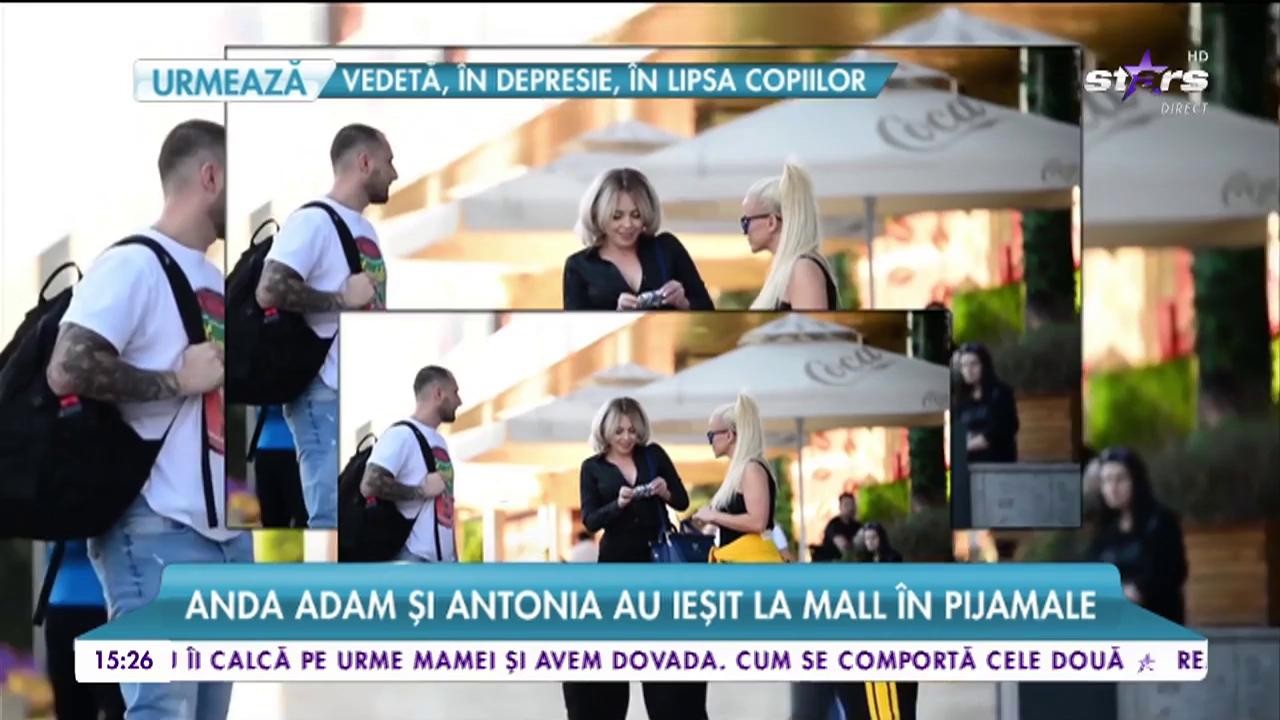 Antonia şi Anda Adam au creat haos &icirc;ntr-un mall de fiţe din Bucureşti. Au atras toate privirile şi au uimit pe toată lumea!