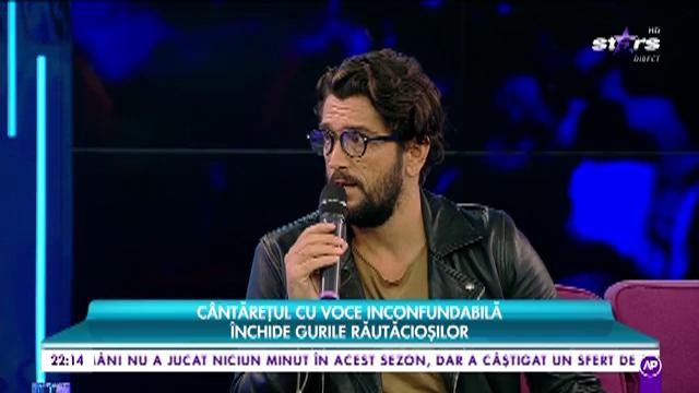 Cezar Oautu, cântărețul cu voce inconfundabilă, închide gurile răutăcioșilor! Artistul cântă live în platoul Răi da' buni