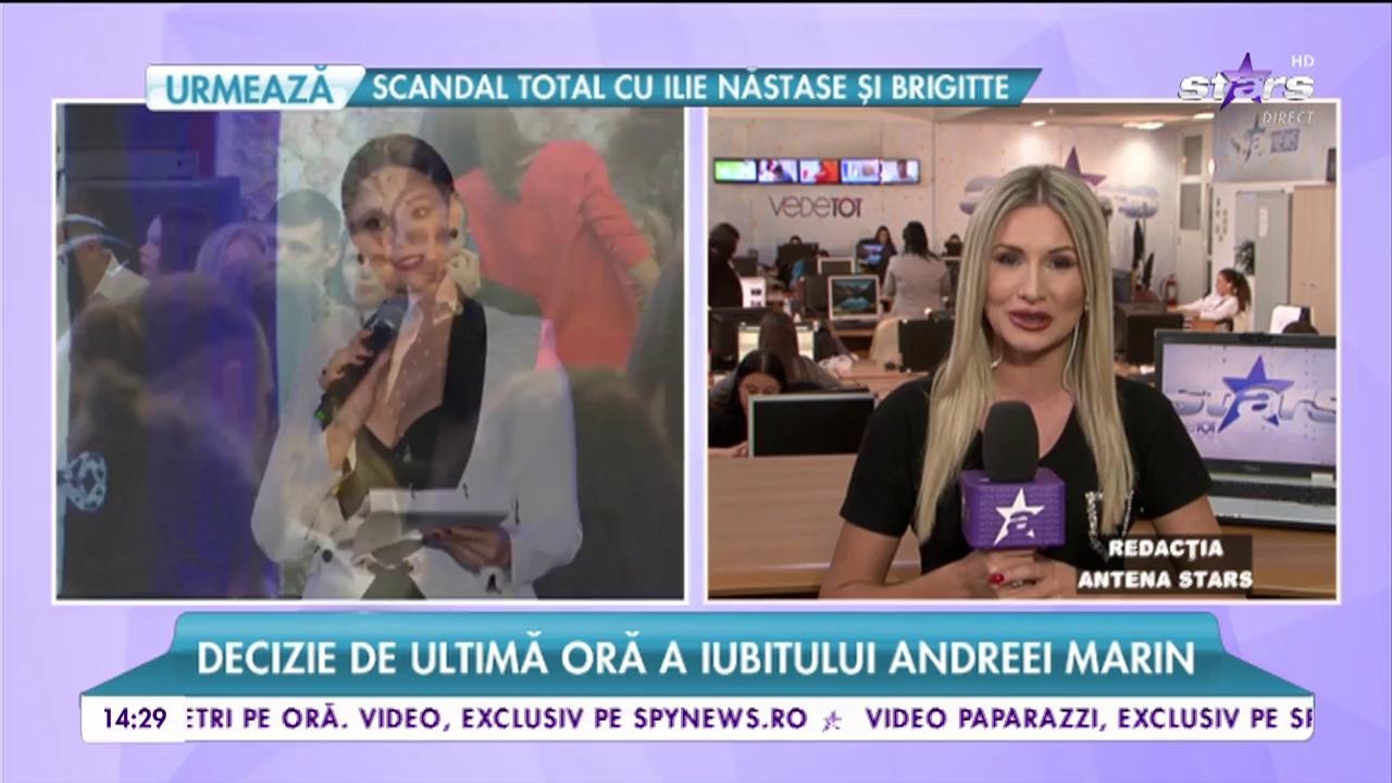 Relaţia Andreei Marin trece la nivelul următor. Iubitul ei se mută &icirc;n ţară