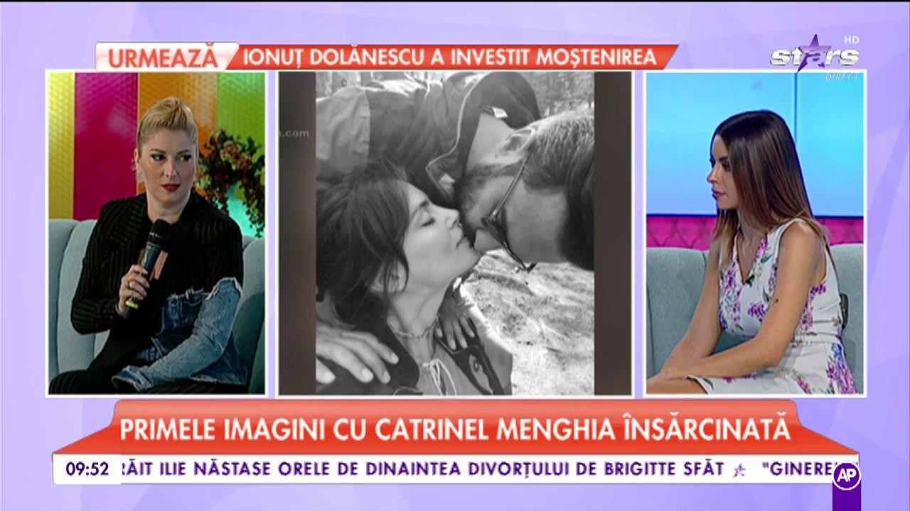Totul despre sarcina lui Catrinel Menghia