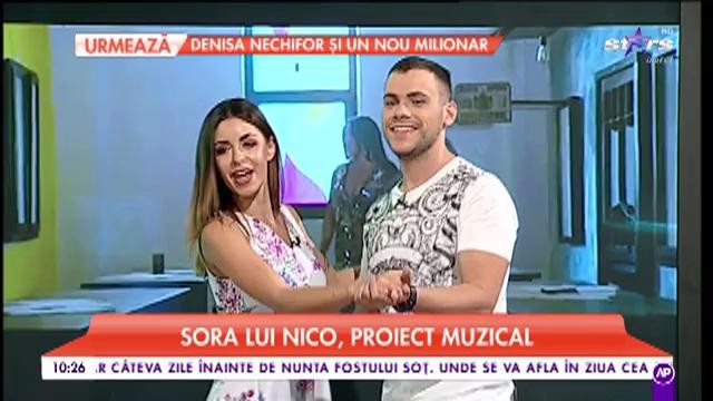 Roxanna, despre relaţia pe care o are cu sora ei, Nico. "Este un model pentru mine!"