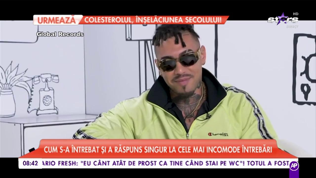 Alex Velea şi-a luat singur interviu! A răspus sincer la cele mai picante &icirc;ntrebări din viaţa lui