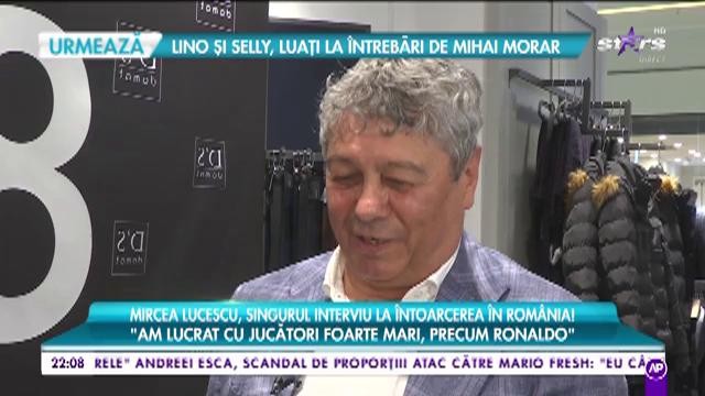 Mircea Lucescu, singurul interviu la întoarcerea în România: "Prețul succesului este invidia, prețul eșecului este singurătatea"