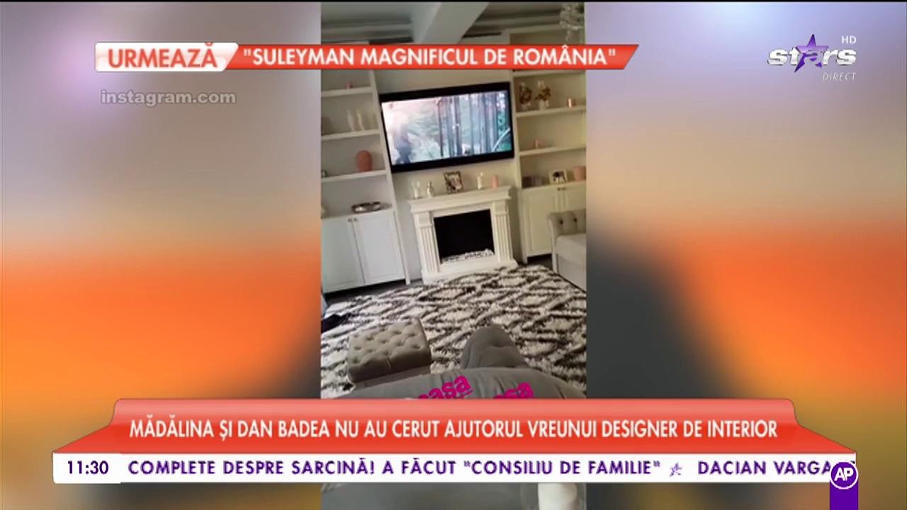 Dan Badea şi soţia lui, Mădălina, şi-au amenajat, &icirc;n sf&acirc;rşit, casa visurilor. Imagini din cuibuşorul de nebunii al celor doi