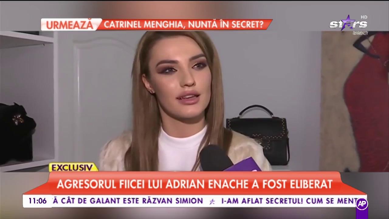 Agresorul fiicei lui Adrian Enache a fost eliberat