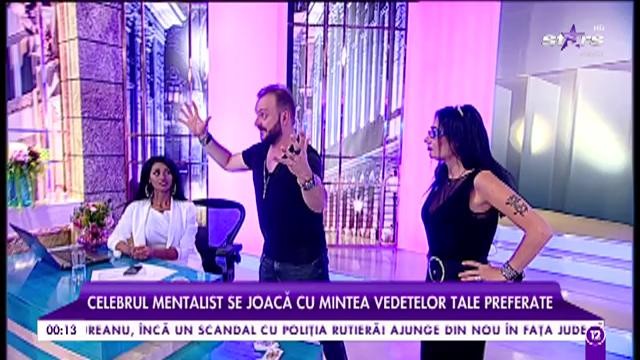 Cel mai cunoscut mentalist din Europa, show cum rar ai mai văzut, &icirc;n platoul Agenţia VIP!