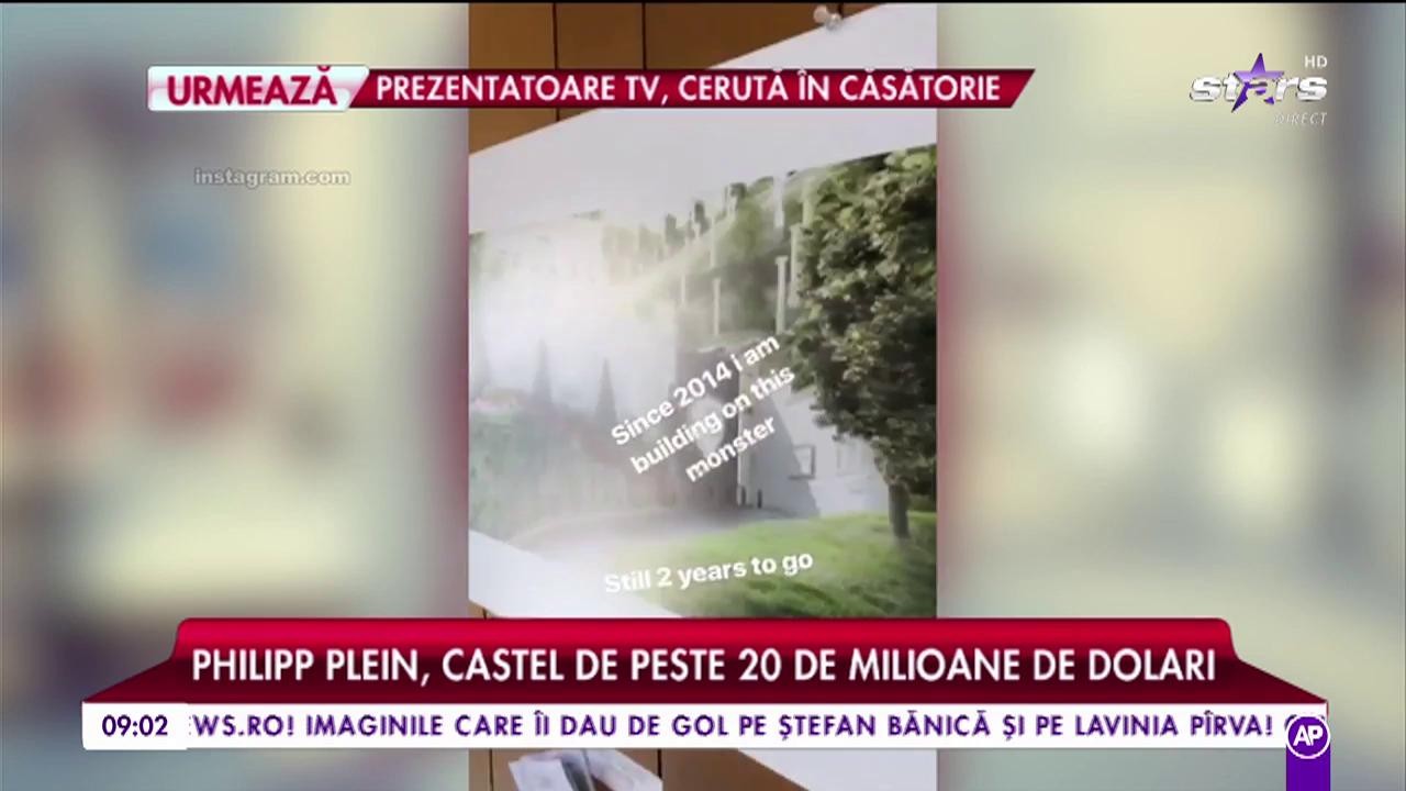Philipp Plein, castel de peste 20 de milioane de dolari