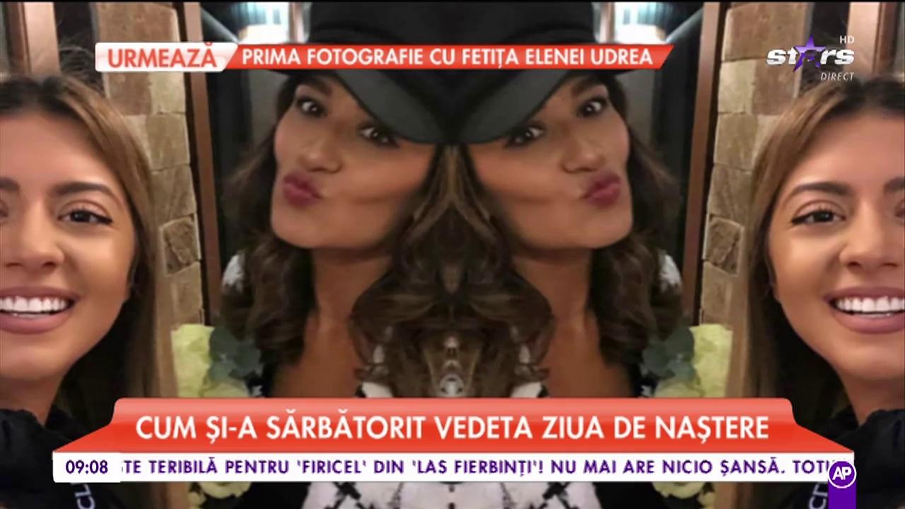 Mare petrecere de ziua Claudiei Pătrăşcanu! Artista a &icirc;mplinit 38 de ani!