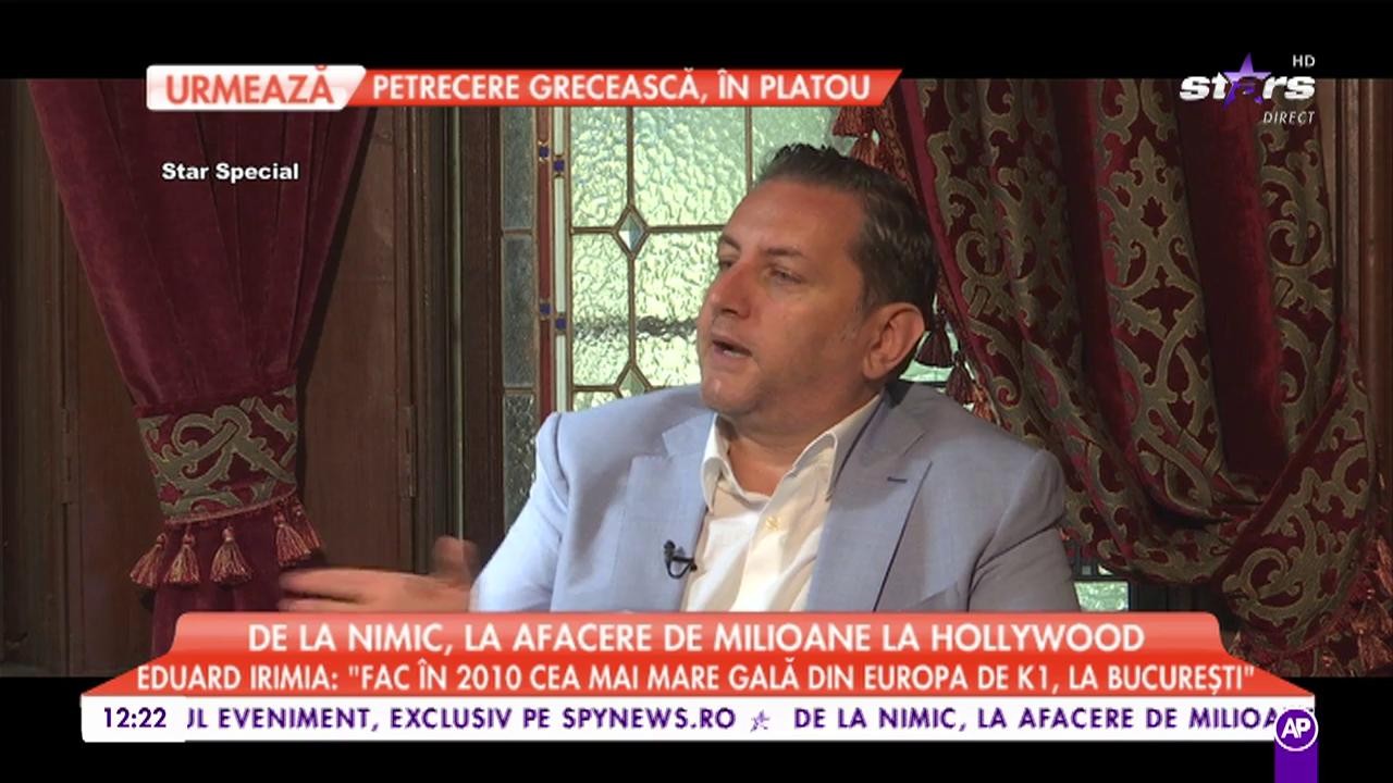 Eduard Irimia a dezvăluit cum a riscat totul pentru a-şi vedea visul &icirc;mplinit