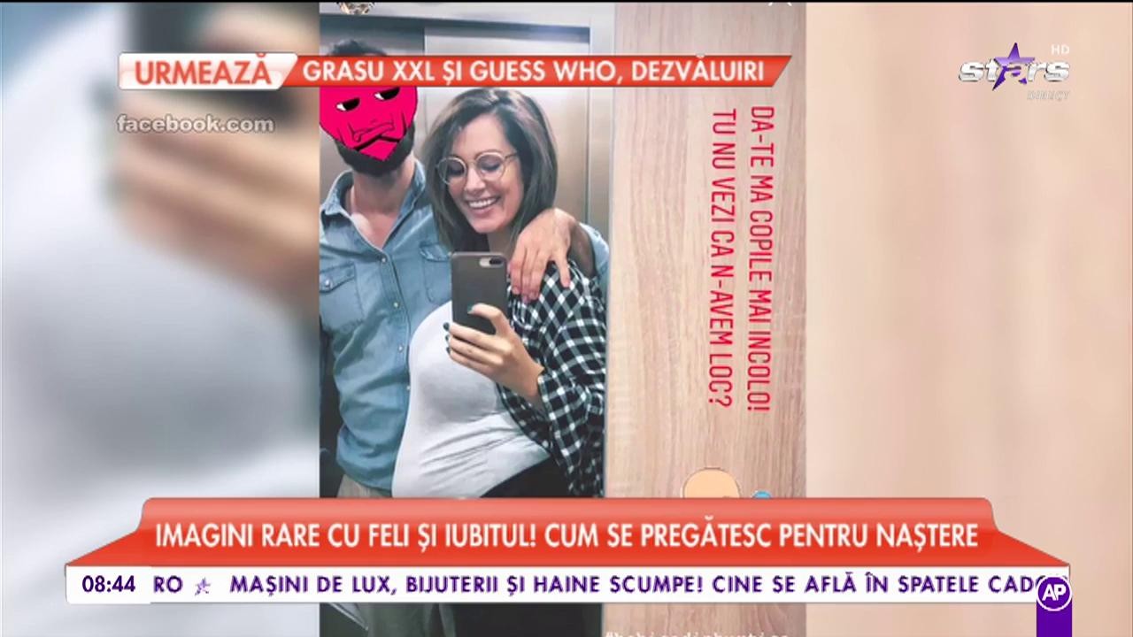 Imagini inedite cu Feli şi iubitul ei. Cum se pregătesc cei doi pentru venirea pe lume a fetiţei