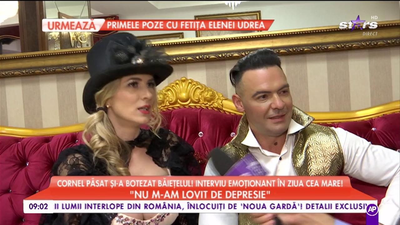 Cornel Păsat și-a botezat băiețelul! Interviu emoționant &icirc;n ziua cea mare!