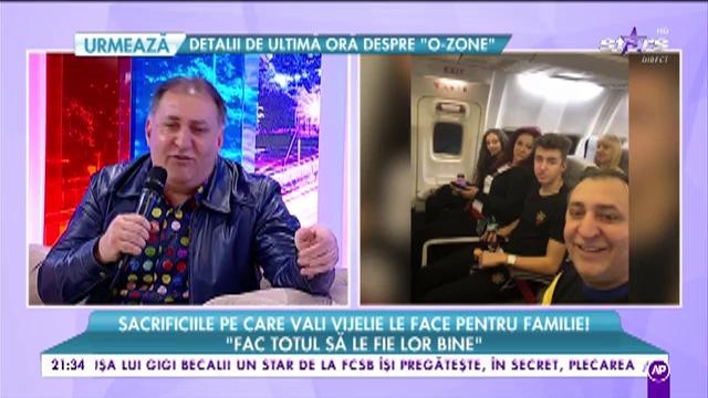 Sacrificiile pe care Vali Vijelie le face pentru familie: ”Fac totul ca să le fie lor bine. Cine nu mă ascultă, nu primește nimic”