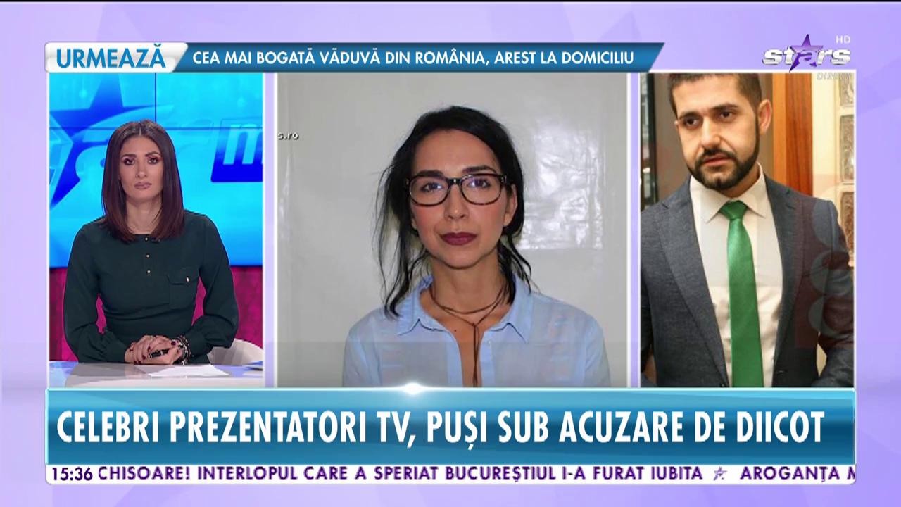 O celebră prezentatoare tv şi fostul iubit, jurnalist şi el, au fost puşi sub acuzare de DIICOT pentru deţinere de droguri