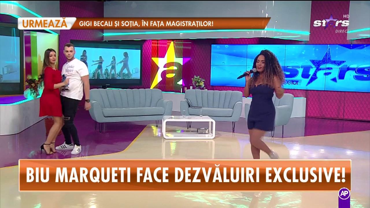 Biu Marquetti c&acirc;ntă piesa &bdquo;DOS&rdquo;