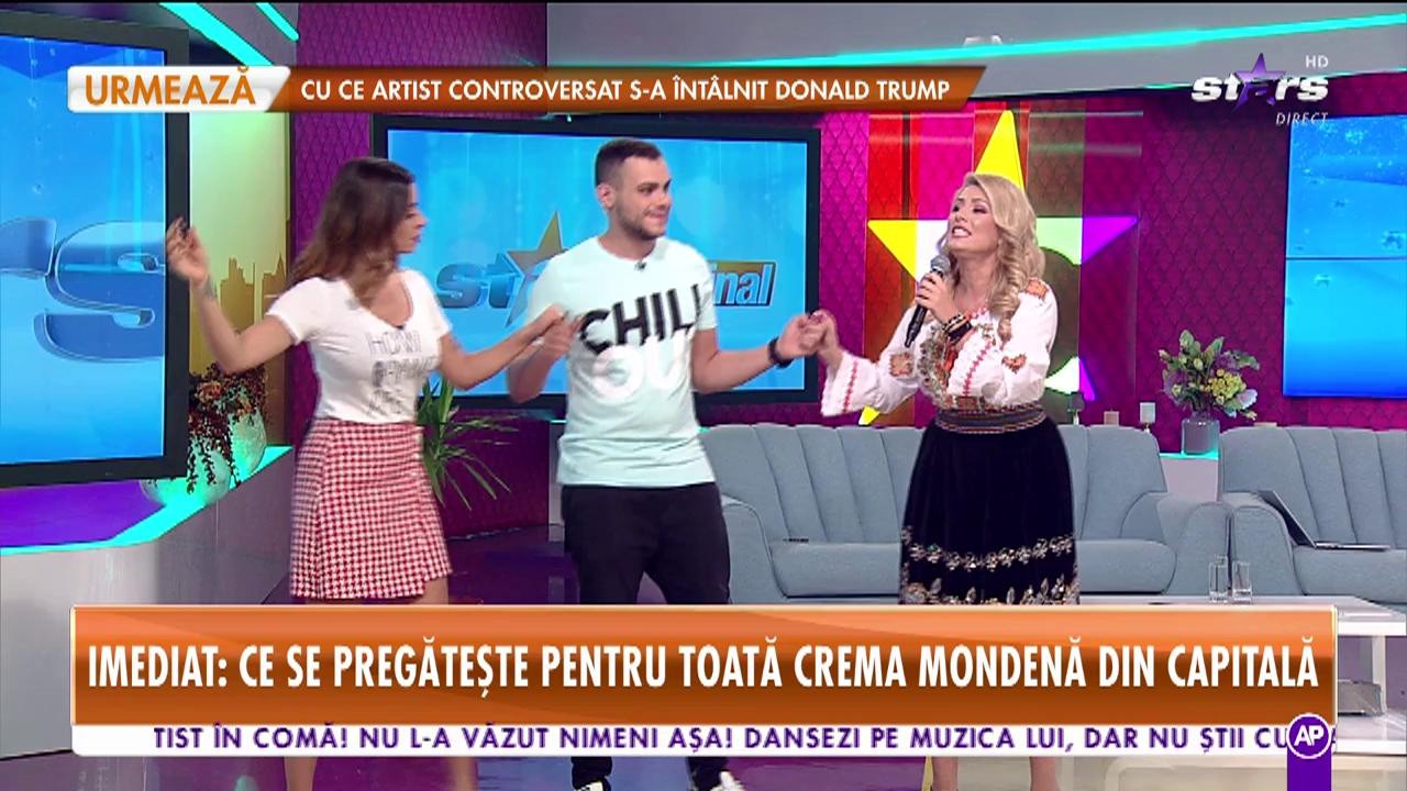 Ornela Pasăre c&acirc;ntă la Star Matinal