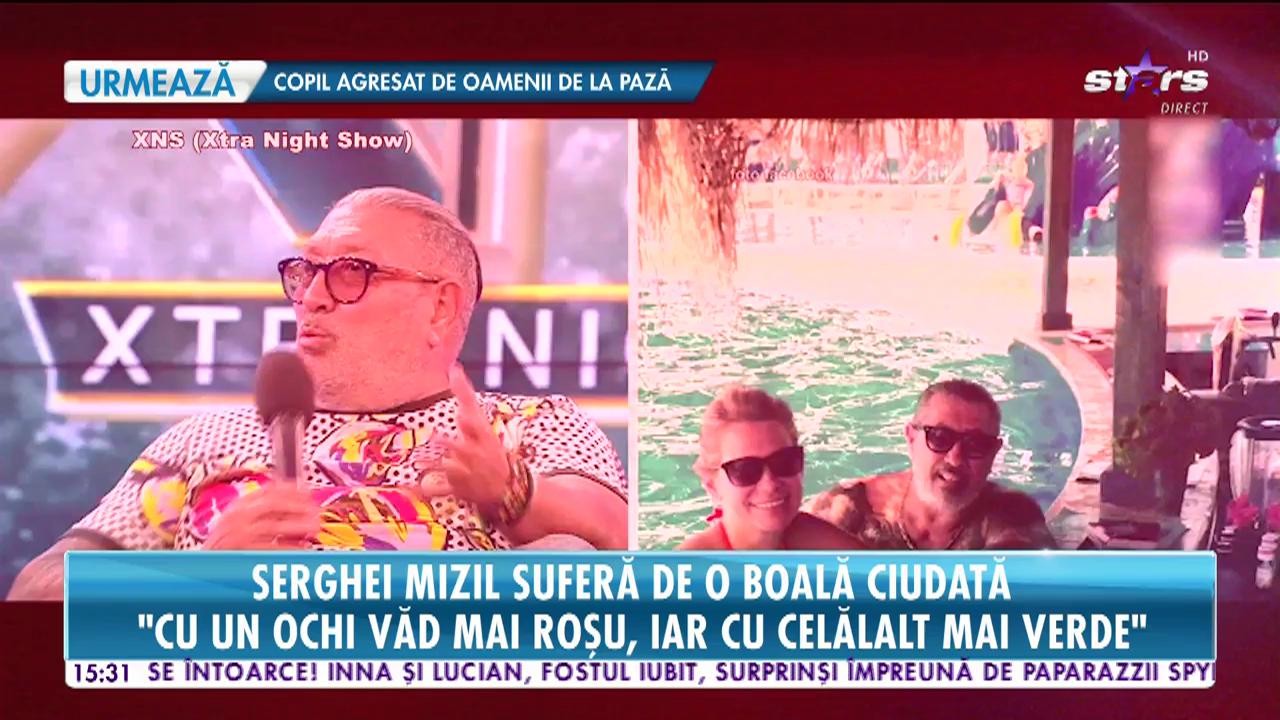Serghei Mizil suferă de o boală ciudată: &bdquo;Cu un ochi văd mai roșu, iar cu celălalt mai verde&rdquo;