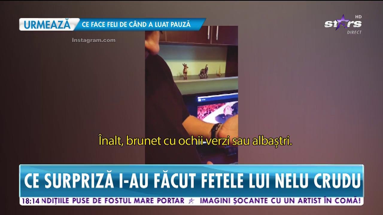 Bucurie mare. Daniela Crudu &icirc;și sărbătorește tatăl