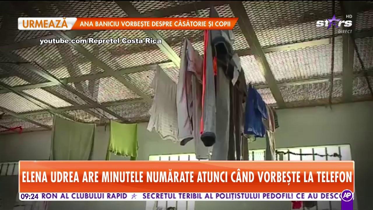 Noi detalii despre modul de viaţă al Elenei Udrea din penitenciarul din Costa Rica. &Icirc;n ce condiţii trăieşte blondina este greu de crezut.