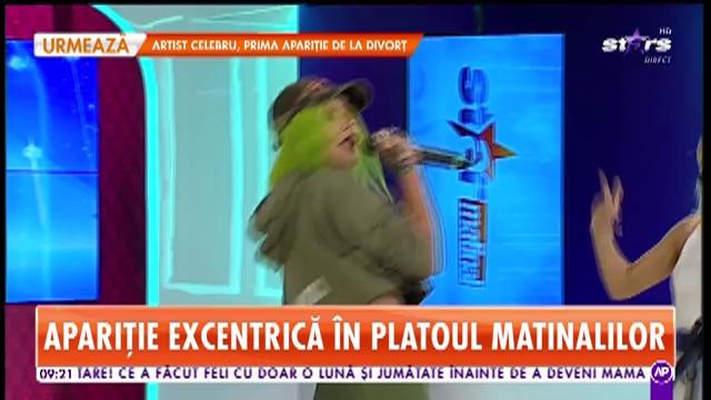 Emy Alupei c&acirc;ntă la Star Matinal