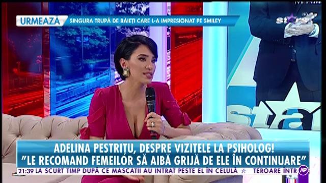 Adelina Pestrițu, despre depresia postnatală