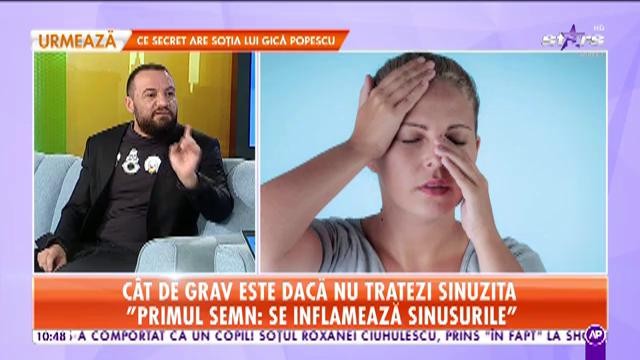 C&acirc;t de grav este dacă nu tratezi sinuzita: "Poate să producă infecție letală"