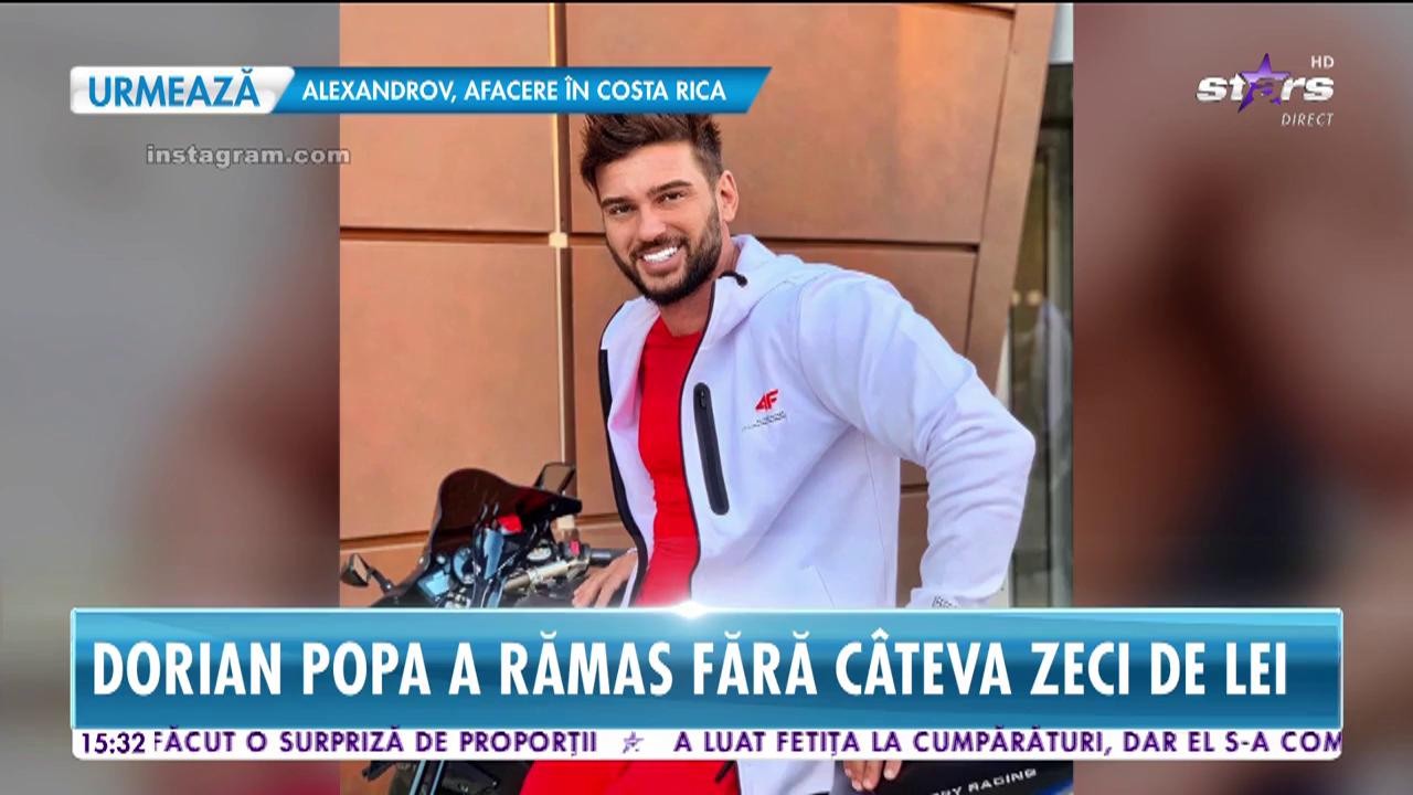 Dorian Popa a rămas fără c&acirc;teva zeci de mii de lei! Cine l-a păgubit pe celebrul artist