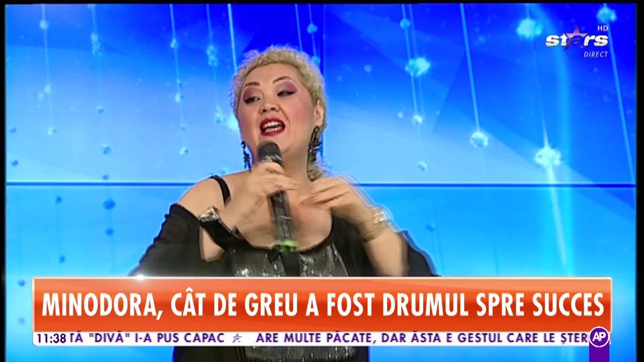 Minodora c&acirc;ntă la Star Matinal
