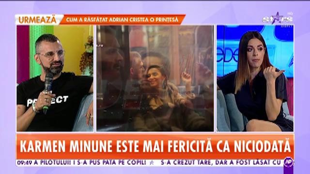 Karmen Minune este mai fericită ca niciodată. C&acirc;t de &icirc;ndrăgostită este artista de noul iubit