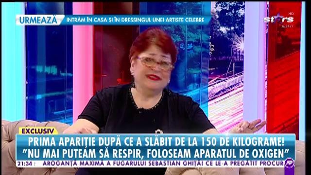 Fosta Miss XXL, prima apariţie la TV, după ce a slăbit de la 150 de kilograme