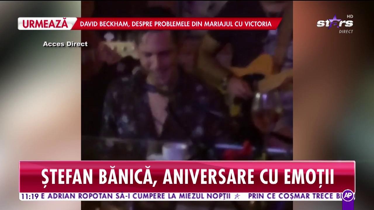 Ștefan Bănică, aniversare cu emoții. Mama sa i-a transmis un mesaj emoționant