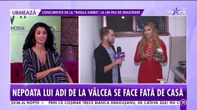 Nepoata lui Adi de la V&acirc;lcea se face fată de casă! Roxana Dobriţoiu a pus murături, &icirc;n direct!