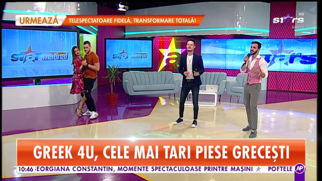 Greek 4 You c&acirc;ntă la Star Matinal