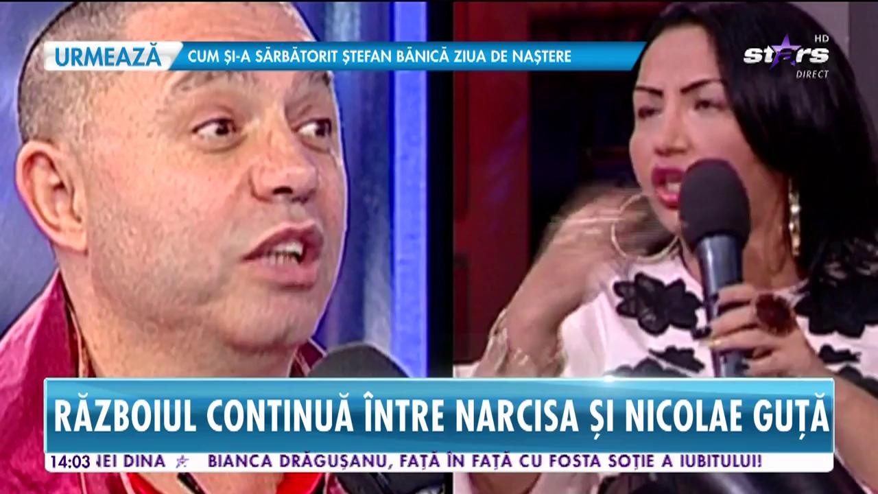 Războiul continuă &icirc;ntre Narcisa și Nicolae Guță