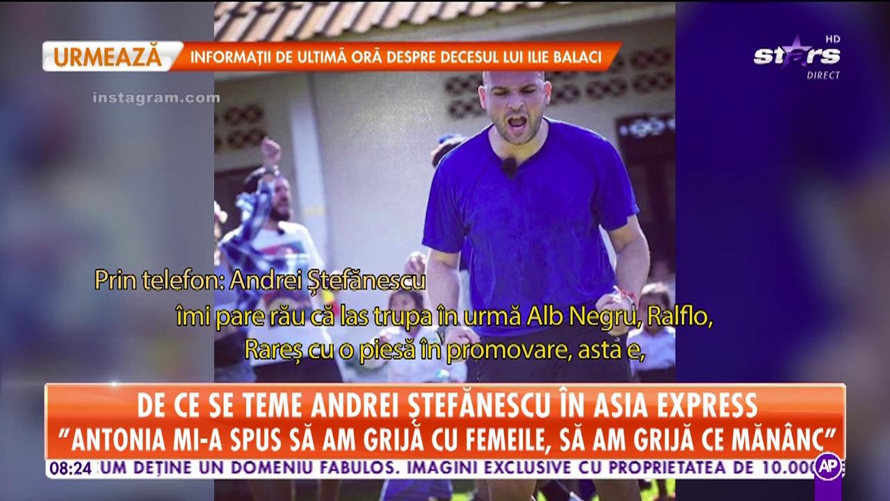 De ce se teme Andrei Ștefănescu &icirc;n Asia Express