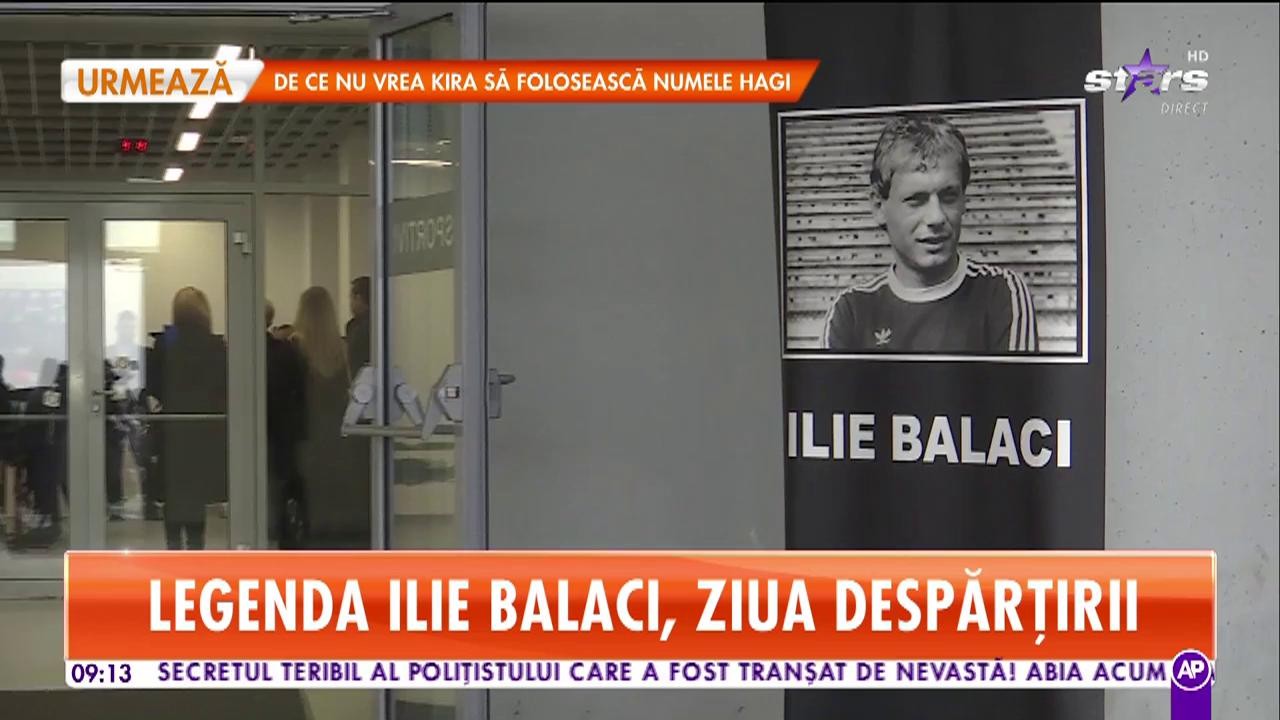 Ilie Balaci, pentru ultima dată pe stadionul de fotbal. &bdquo;Marele Blond&rdquo; va fi &icirc;nmorm&acirc;ntat cu onoruri militare
