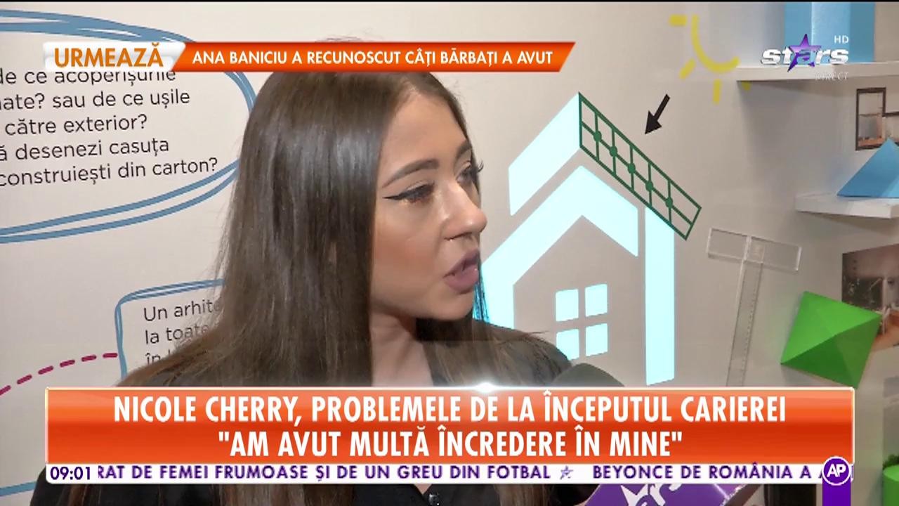 Nicole Cherry, problemele de la &icirc;nceputul carierei: &bdquo;Mama m-a susținut tot timpul&rdquo;