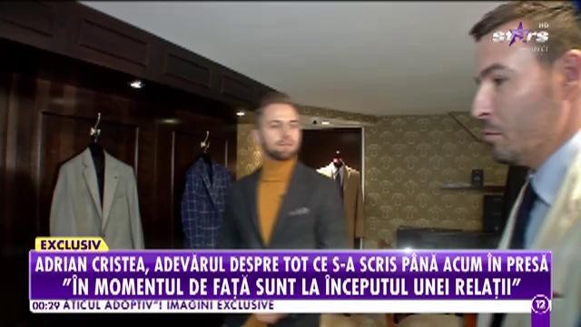 Adrian Cristea, primul interviu după ce a dispărut din lumina reflectoarelor: &rdquo;&Icirc;n momentul de față sunt la &icirc;nceputul unei relații&rdquo;