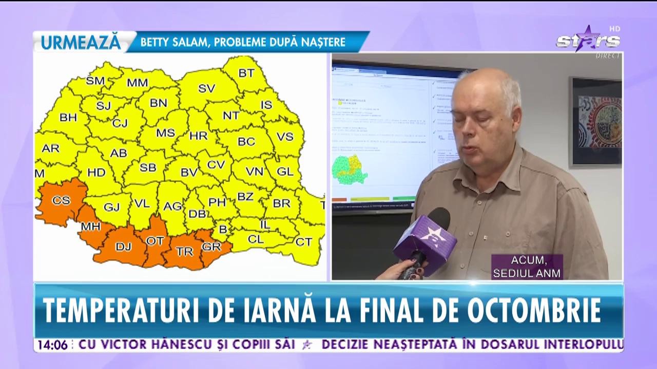 Rom&acirc;nia, lovită de un val de ger polar