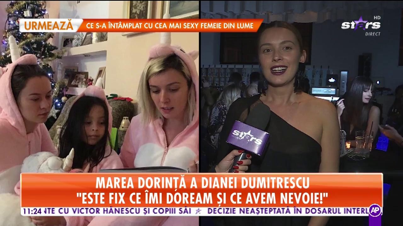 Marea dorinţă a Dianei Dumitrescu: "&Icirc;mi doresc foarte tare un copil"