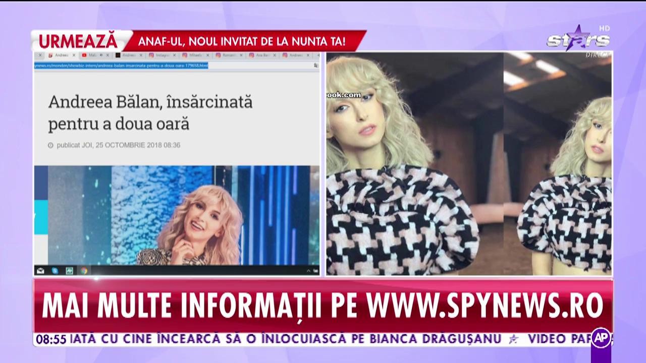 Andreea Bălan este &icirc;nsărcinată pentru a doua oară