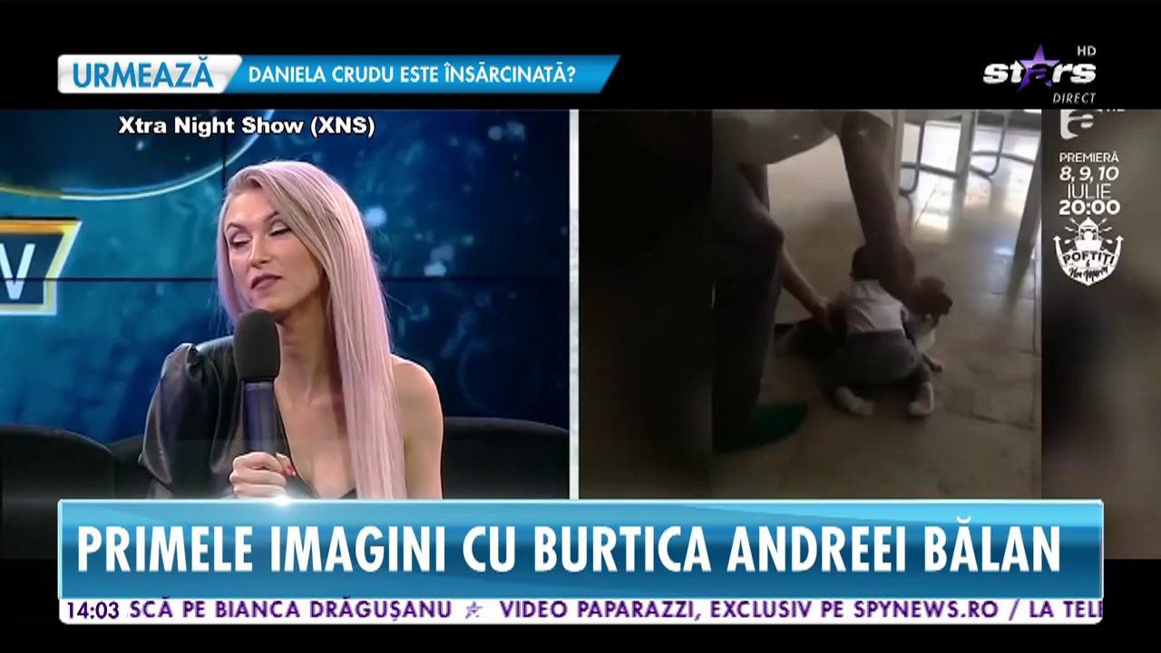 Primele imagini cu burtica de graviduţă a Andreei Bălan!