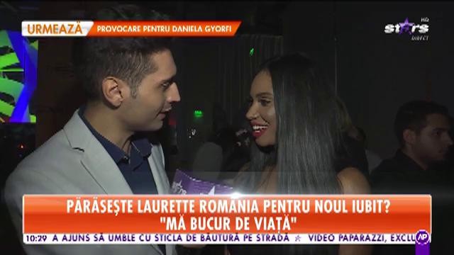 Părăseşte Laurette Rom&acirc;nia pentru noul iubit?