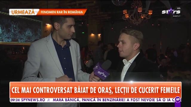 Cel mai controversat băiat de oraş, lecţii de cucerit femeile