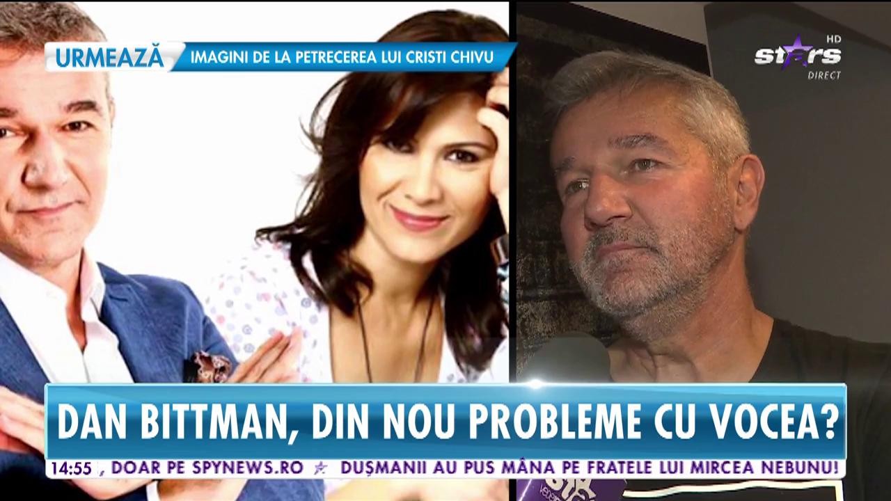 Adevărul despre starea de sănătate a lui Dan Bittman