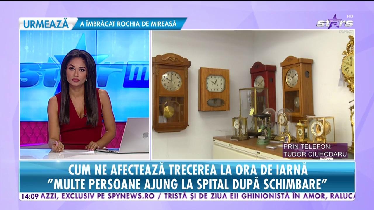 Cum ne afectează trecera la ora de iarnă. Medicul Tudor Ciuhodaru: &rdquo;Multe persoane ajung la spital după această schimbare&rdquo;