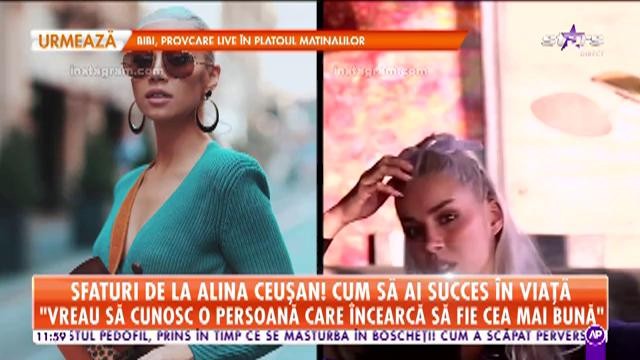 Sfaturi de la Alina Ceuşan! Cum să ai succes &icirc;n viață